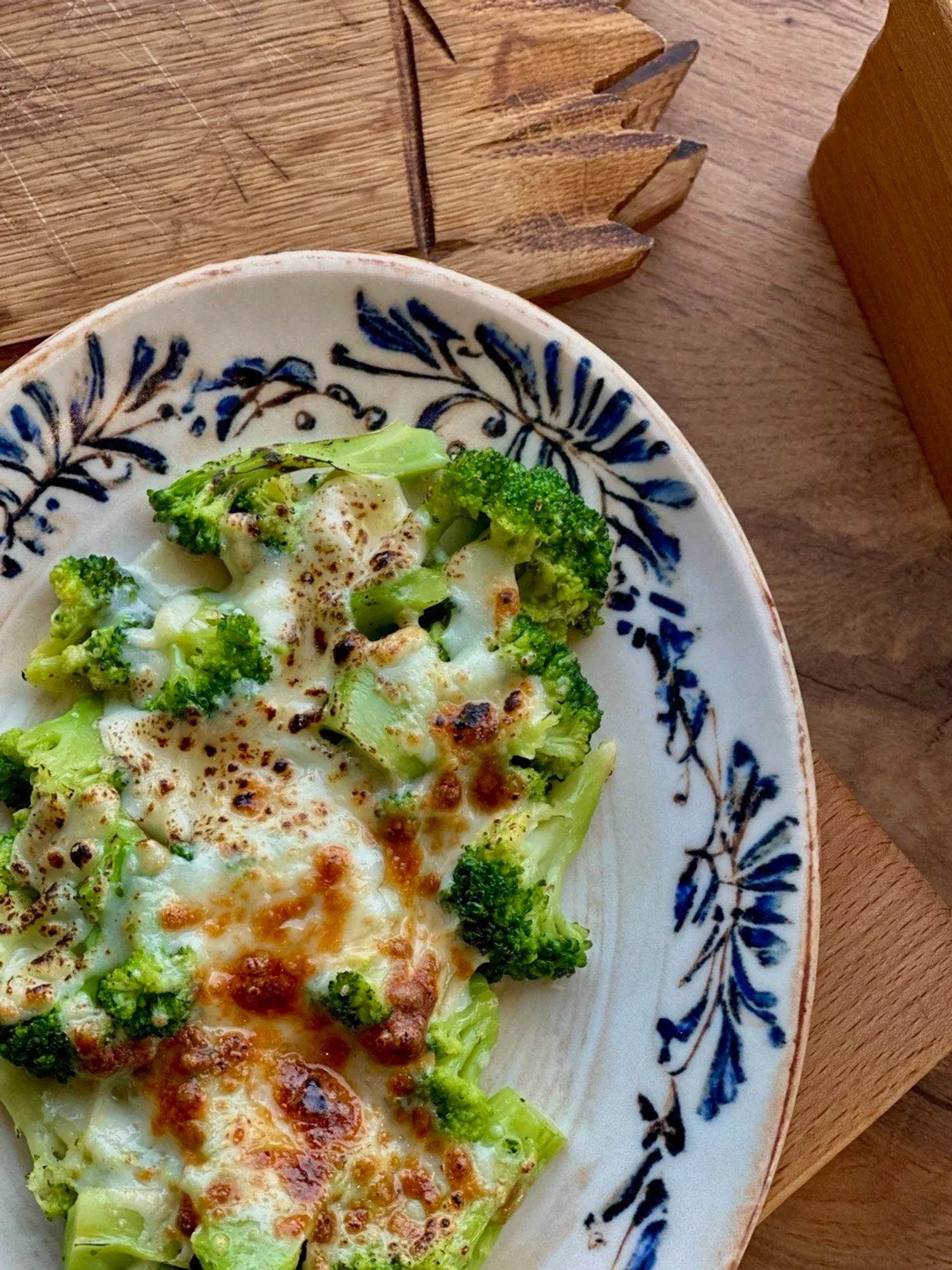 R'Recept - Брокколи с корочкой из сыра