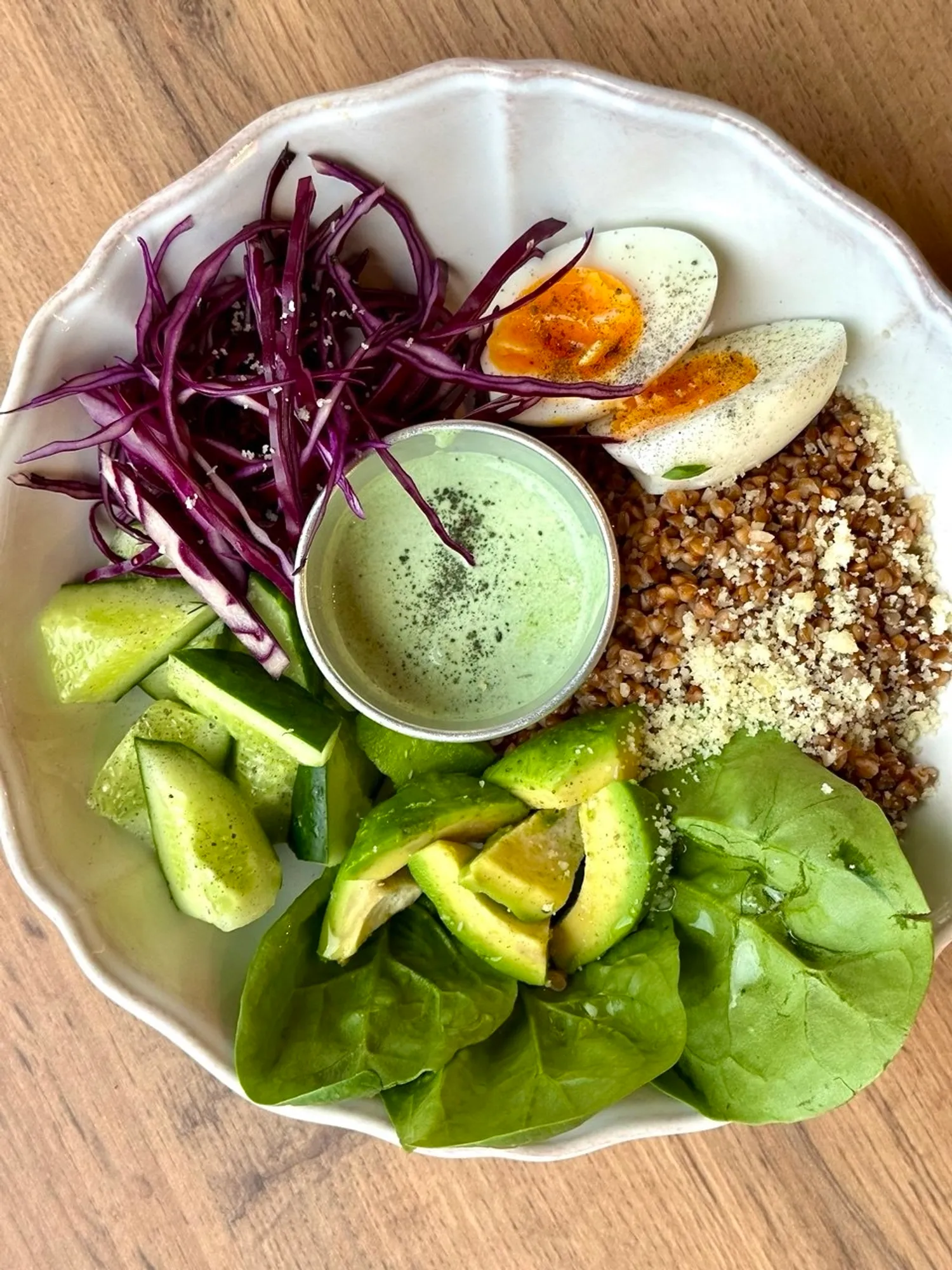 R'Recept - Зеленый боул с гречкой