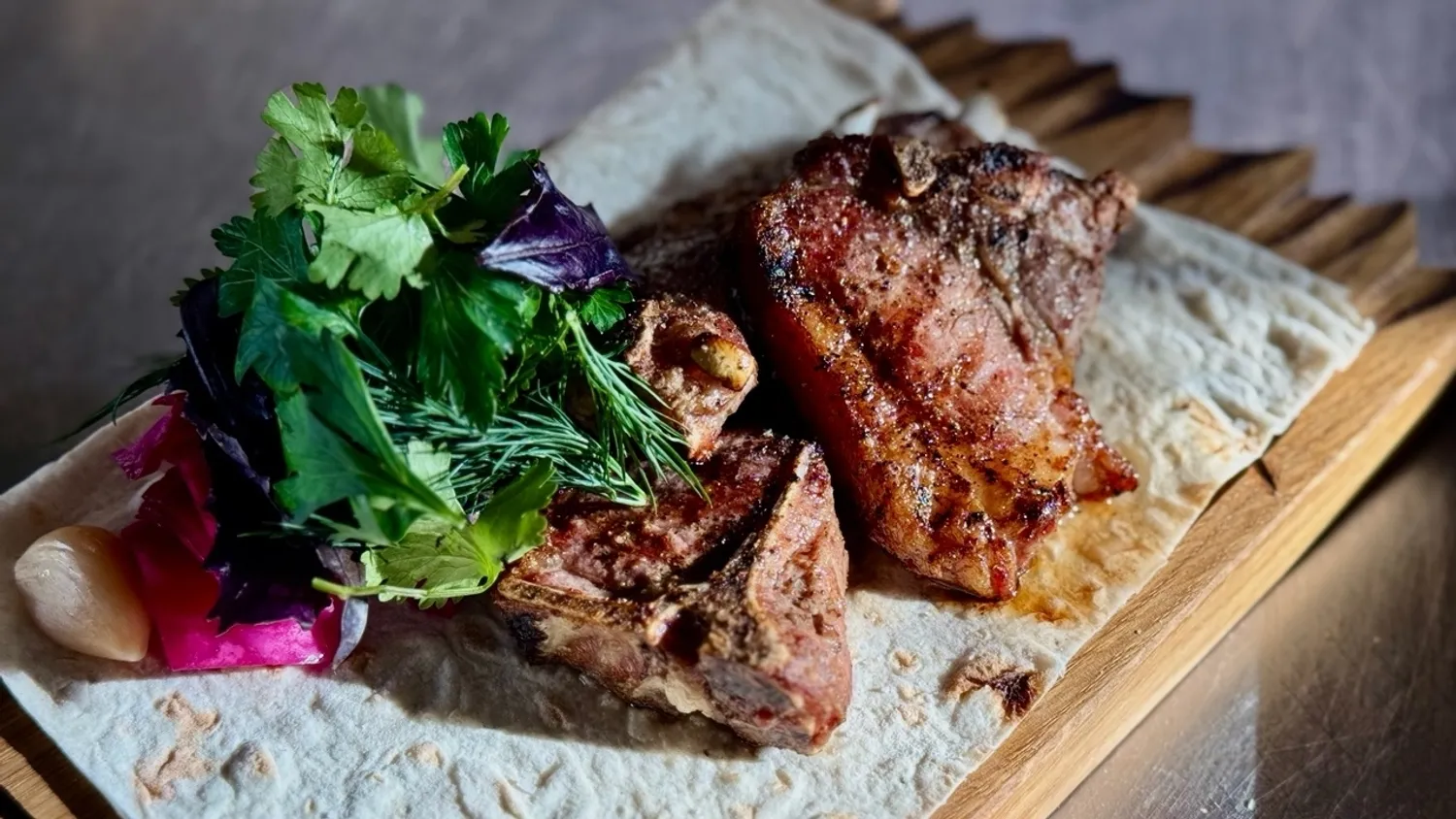 R'Recept - Молодой ягненок на косточке за 300 гр