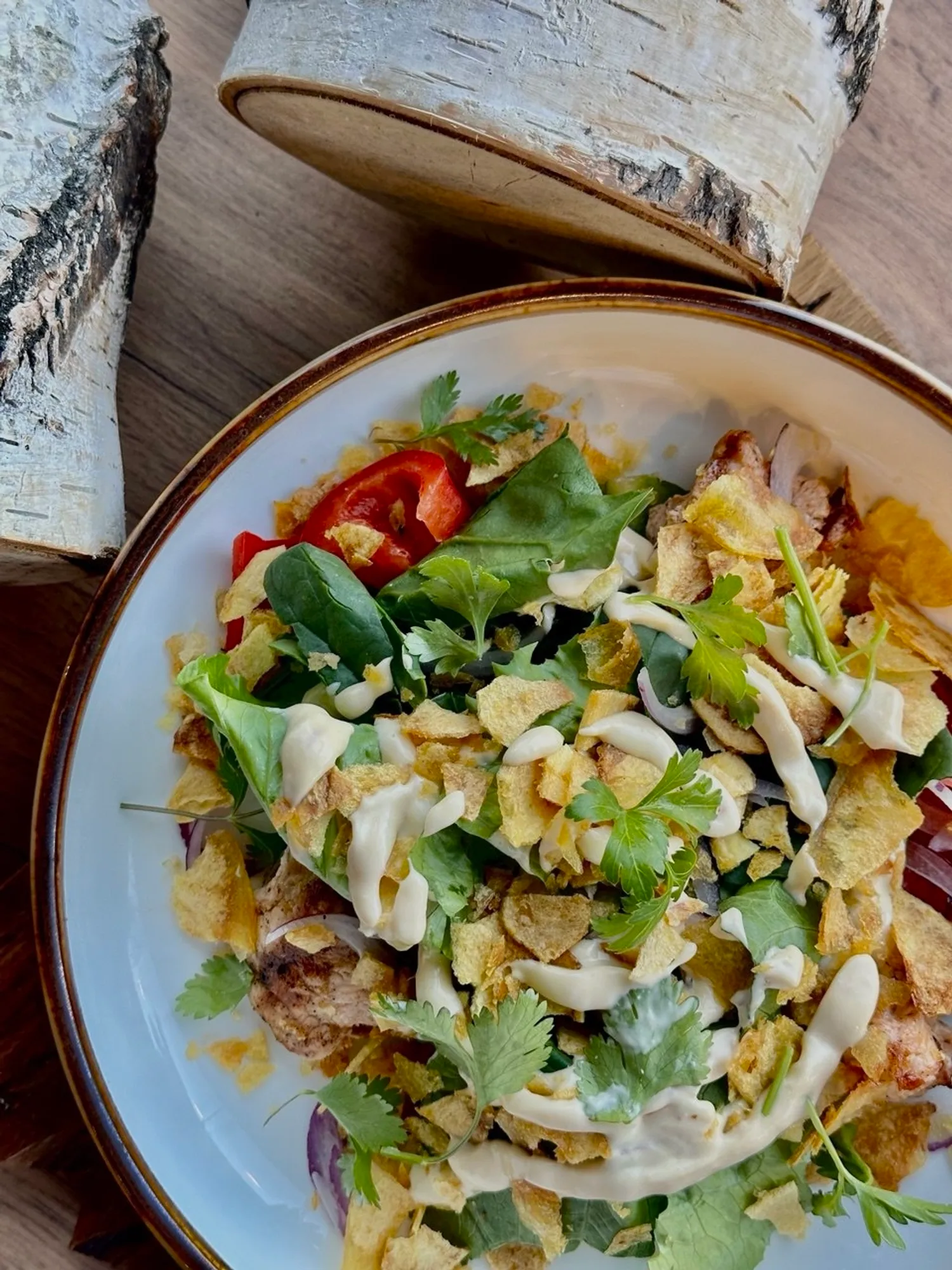 R'Recept - Салат с цыпленком в имбирном соусе