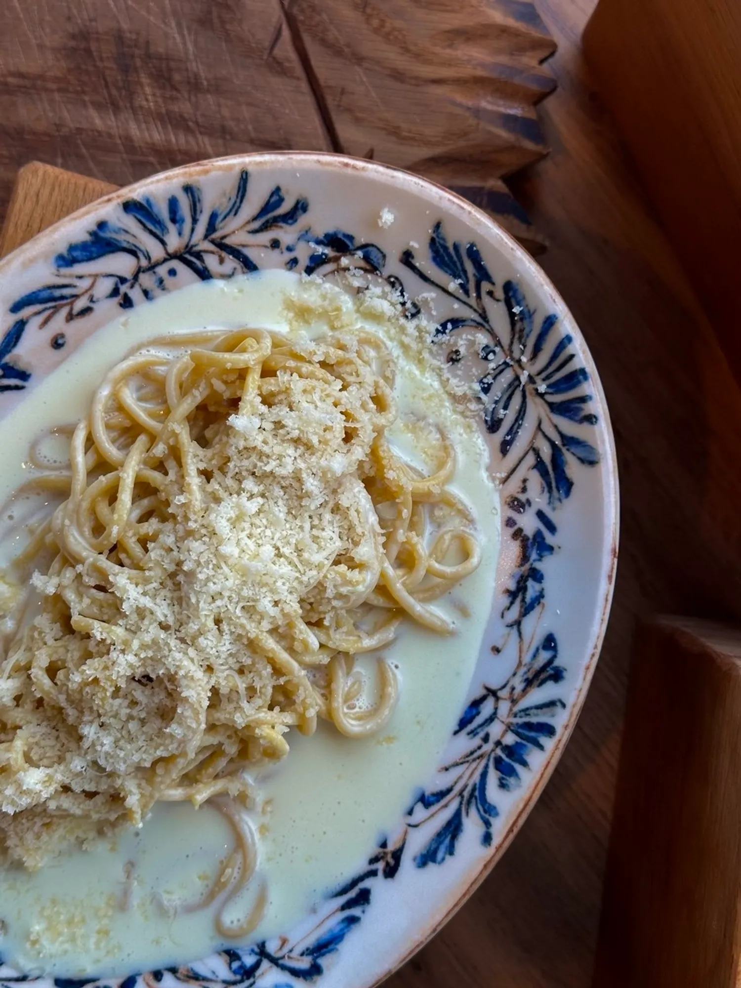 R'Recept - Сливочное спагетти с сыром