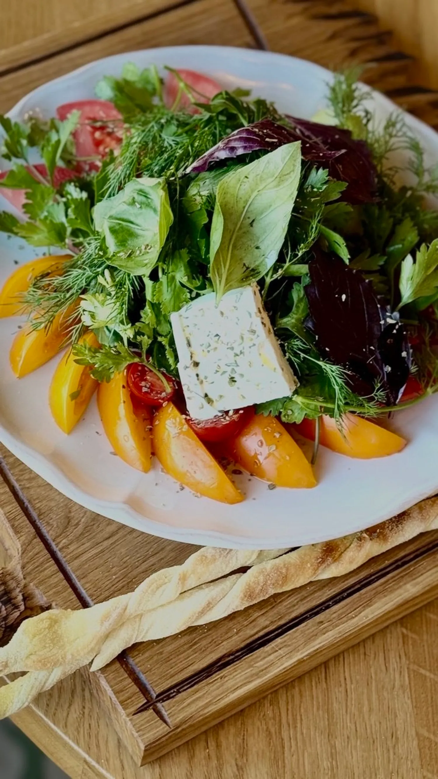 R'Recept - Сезонные овощи,зелень, просоленный сыр