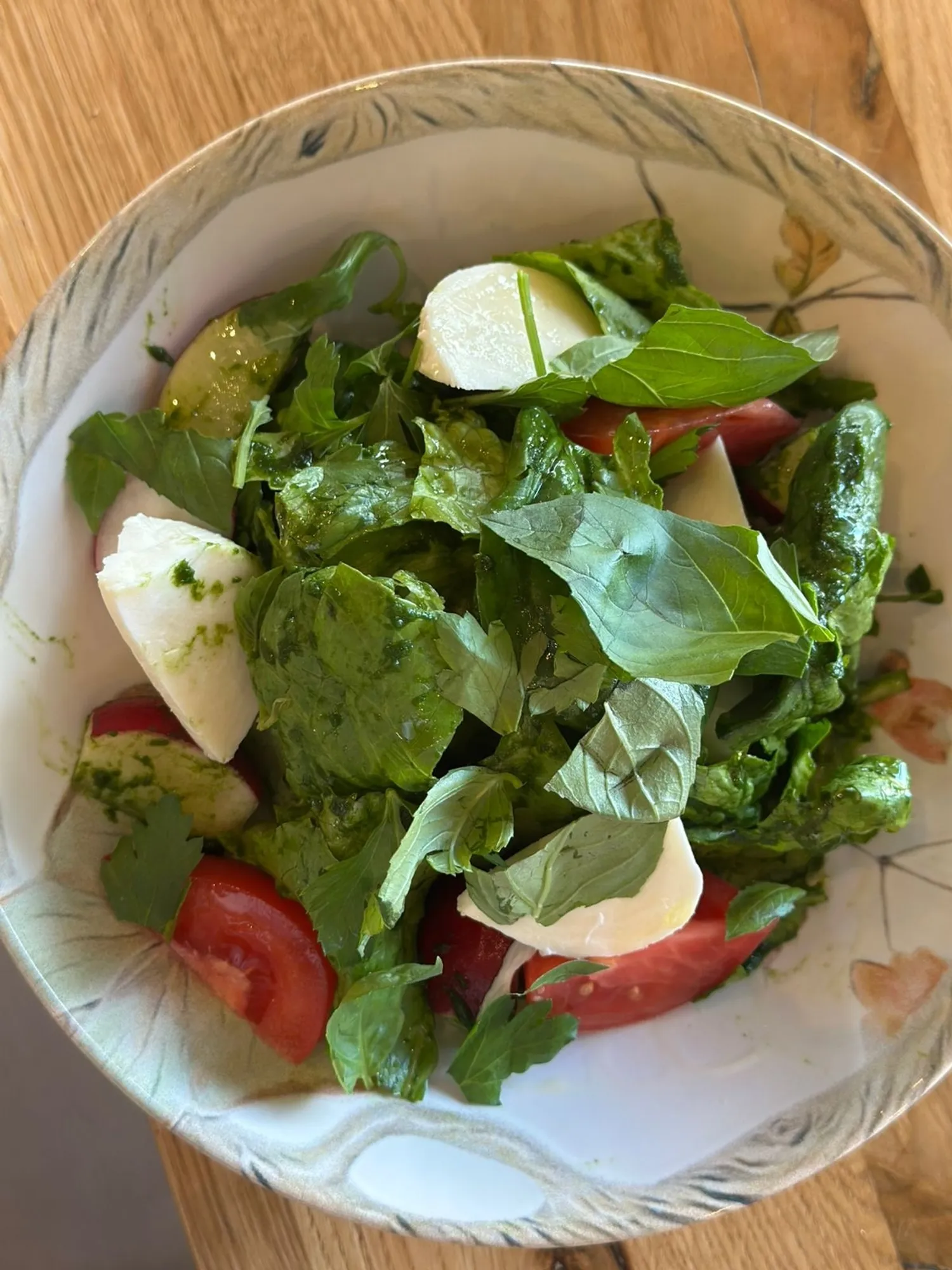 R'Recept - Салат с фермерским молодым сыром