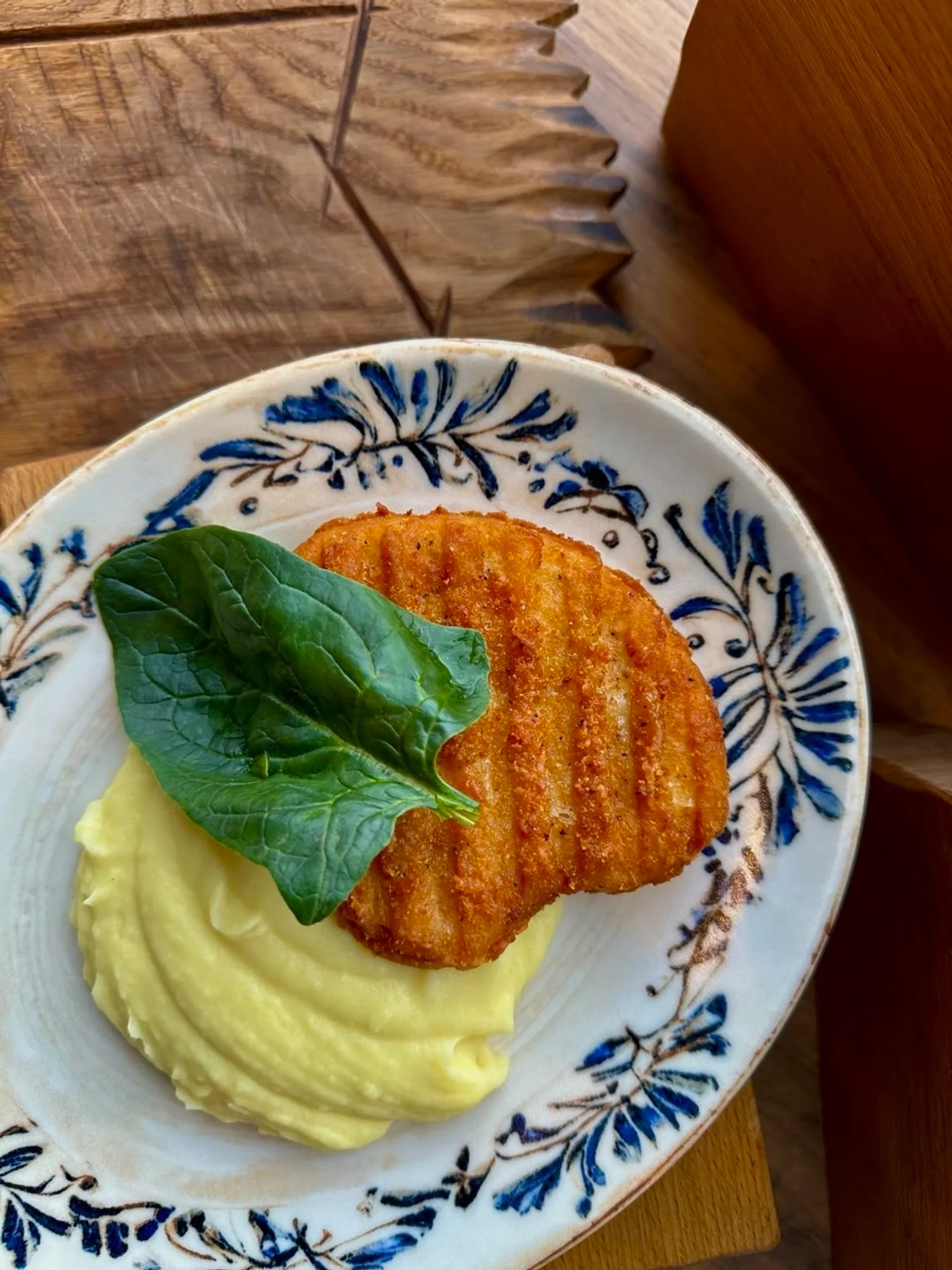 R'Recept - Куриный шницель с карт.пюре